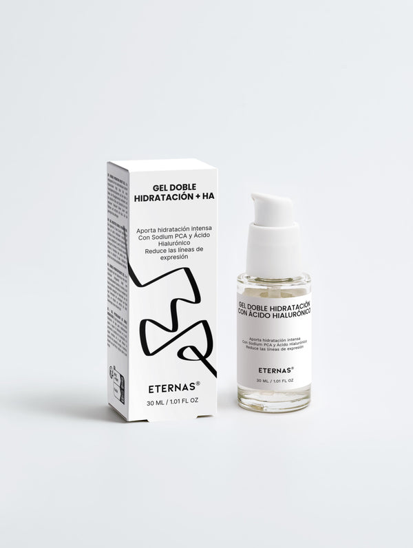Gel de dupla hidratação + ácido hialurónico