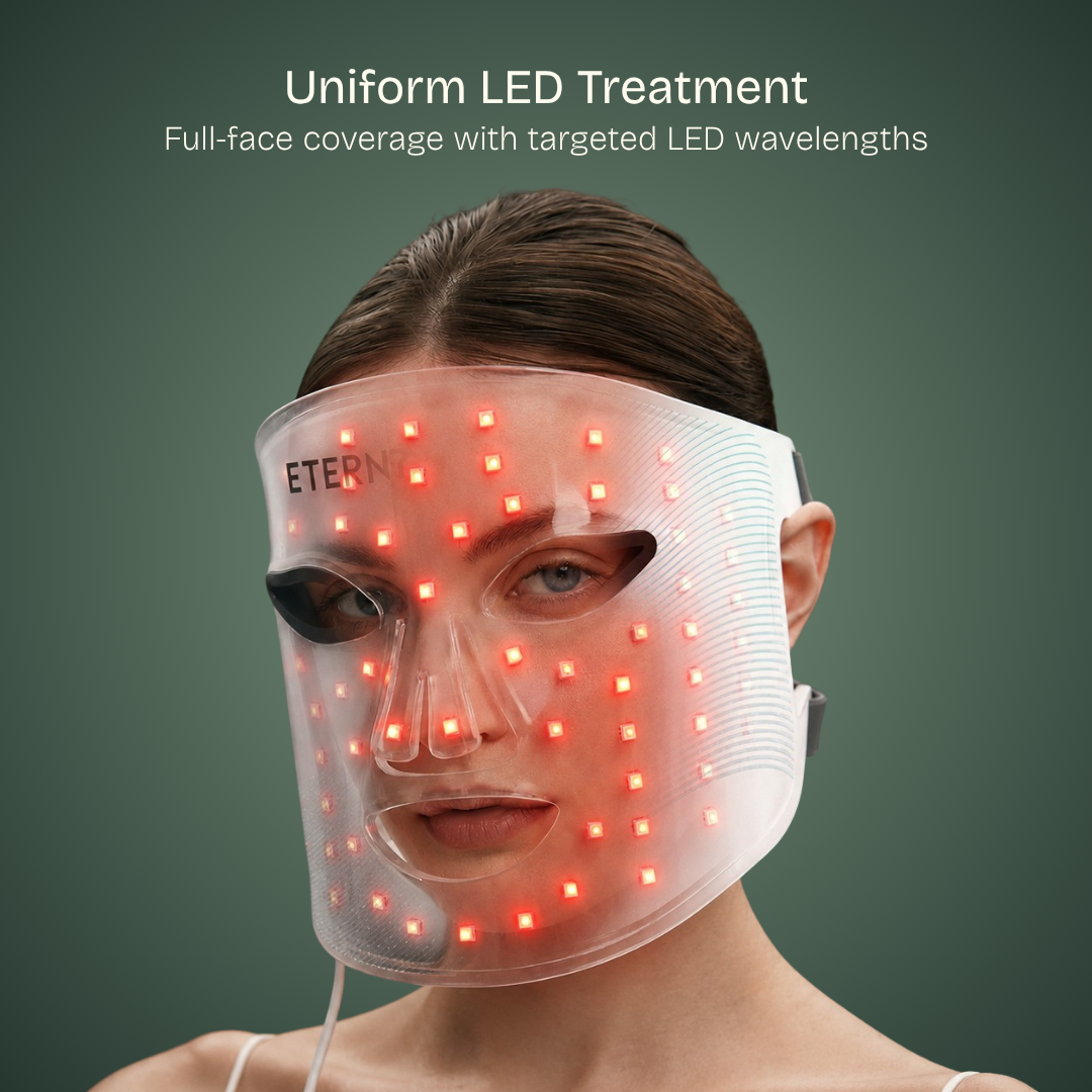 Máscara LED profissional infravermelho - 850nm