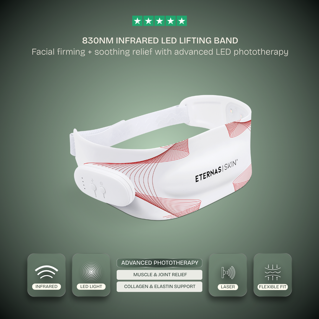 Lifting facial, firmeza e alívio da dor - LED infravermelho de 830 nm
