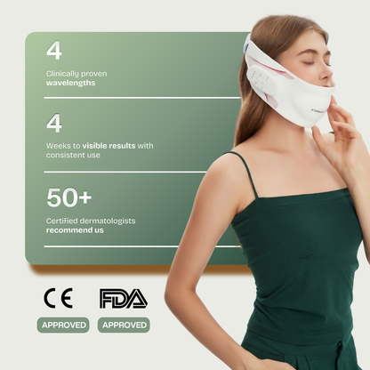 Lifting facial, firmeza e alívio da dor - LED infravermelho de 830 nm
