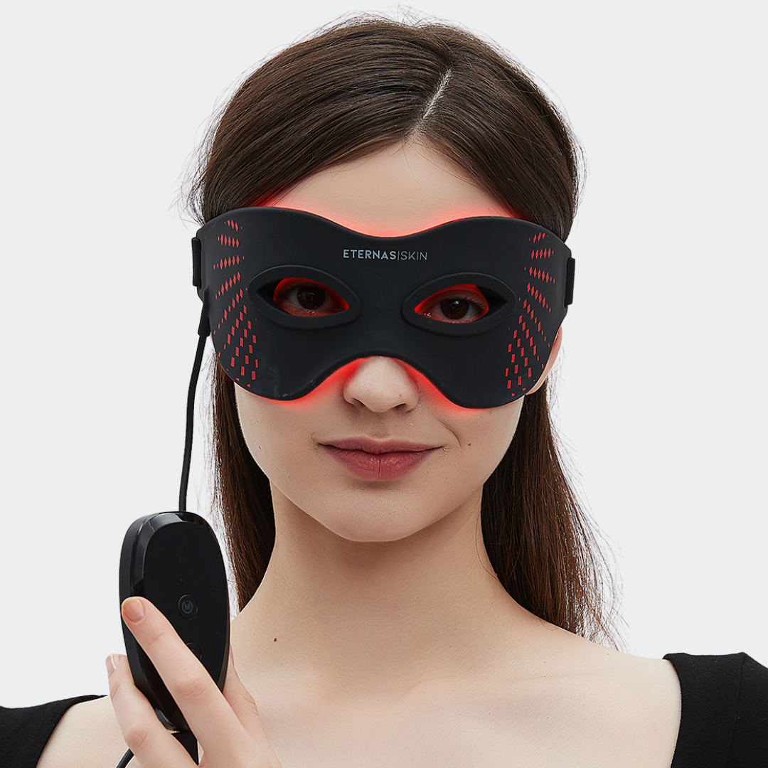 Máscara de brilho ocular infravermelho de 850 nm