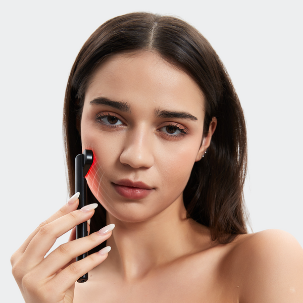 Dispositivo LED de microvibração e microcorrente com terapia térmica