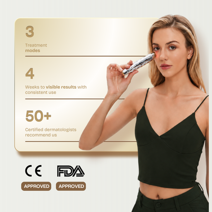 Corretor de Olhos RF em Ouro 24K