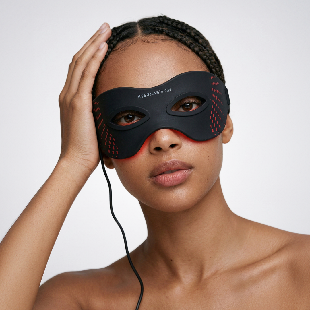 Máscara de brilho ocular infravermelho de 850 nm