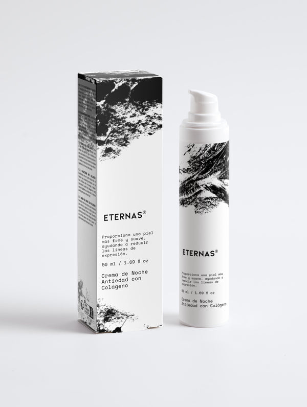 Creme de noite antienvelhecimento com colagénio