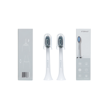 Embalagem de 2 cabeças de substituição para escova de dentes elétrica (6 meses)