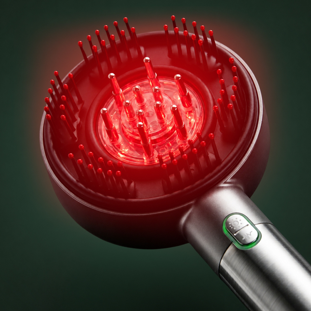 Eternas Anti-Hair Loss Scalp Massager technology
