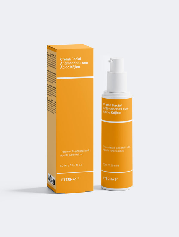 Creme facial anti-acne com ácido kójico