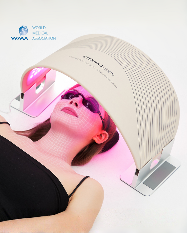 Lâmpada LED antienvelhecimento avançada - Tecnologia fotodinâmica (PDT)